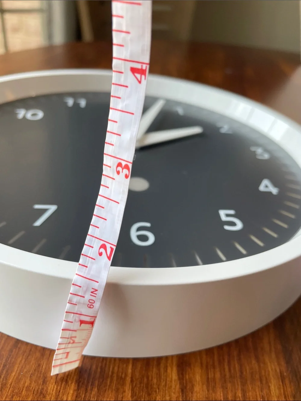 Echo wall clock